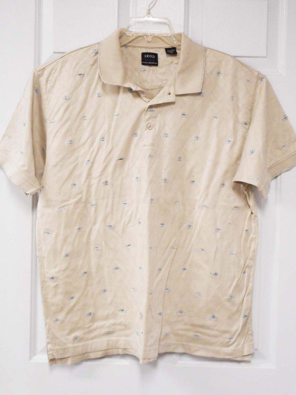 IZOD cotton Polo Shirt - Mens XL - Short Sleeve
